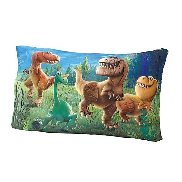Disney Pixar Arlo The Good Dinosaur Toddler Bedding Set Quilt Sheet set NEW - Picture 6 of 14